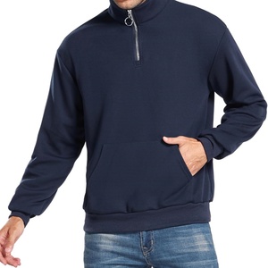 <b>Men's</b> Casual Lightweight Breathable Terry <b>Pullover</b> Hoodie Long Sleeve <b>Jacket</b> Color Spliced Polo Collar Autumn Printed - Product Image 4