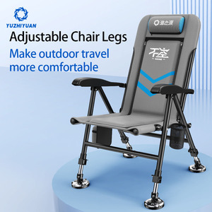 Ghế xếp bãi biển có thể điều chỉnh độ cao, lưng tựa có thể thu gọn, thân thiện với môi trường & nhẹ nhàng, thích hợp cho câu cá, cắm trại và các hoạt động ngoài trời - Product Image 4