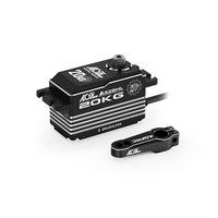 Servo Digital sin Escobillas Programable de Perfil Bajo y Alta Velocidad AGFRC A62BHL de 20 KG con Engranaje Metálico para Modelos RC