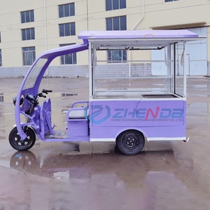 Factory Customizable Mobile Electric Stainless Steel Dining Car Convenient Outdoor Ice Cream Truck <b>BBQ</b> Special Transportation - Product Image 4