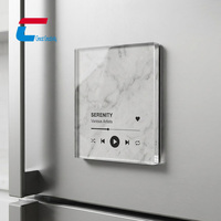 Boîte à musique en acrylique magnétique NFC, disque musical NFC, carte magnétique pour réfrigérateur