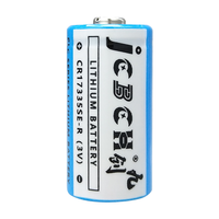 La Batería JCBCH CR17335SE-R de 3.0V con Li-MnO2 es Apta para el Sistema PLC de Mitsubishi, Servidor CNC, Placa Base de CPU Serie Q