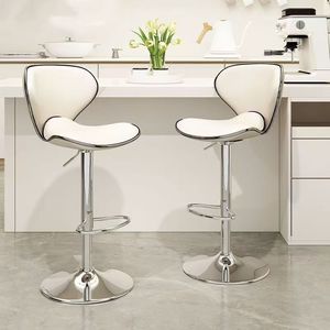 Muebles de Bar Modernos para Interiores, Silla Nar para el Hogar, Taburete de Bar Giratorio Tapizado al por Mayor, Sillas de Bar Giratorias - Product Image 1