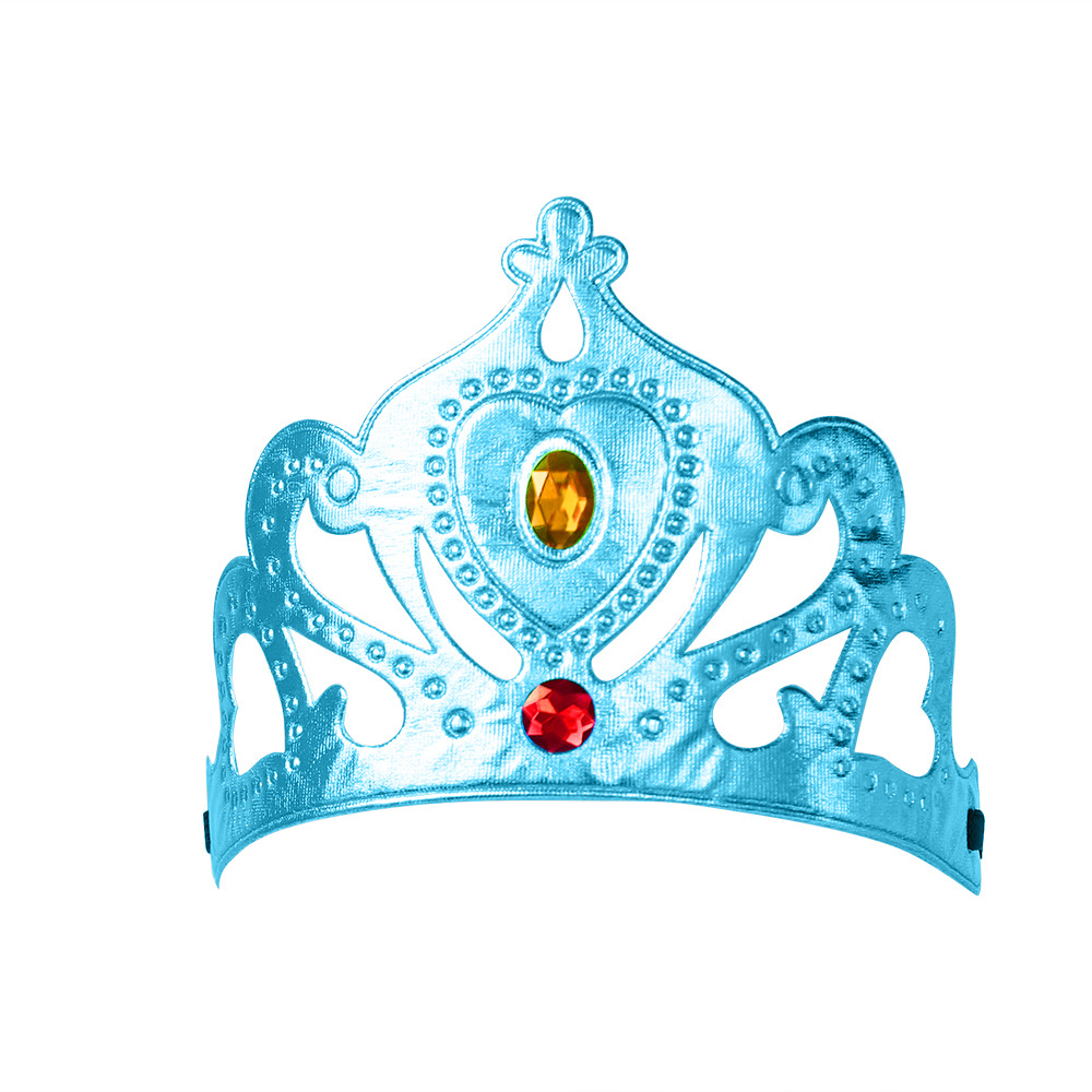Corona de Reina azul claro