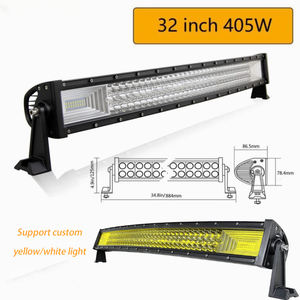 JOPOWER <span class=keywords><strong>LED</strong></span> Gerade Licht leiste 22 "32" 42 "52" Zoll Licht leiste für Traktor LKW SUV ATV - Product Image 4
