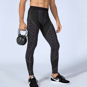 Pantalones de compresión para hombre, capa base, para fitness, running, gimnasio, yoga, crossfit, jogger, leggings deportivos - Product Image 4