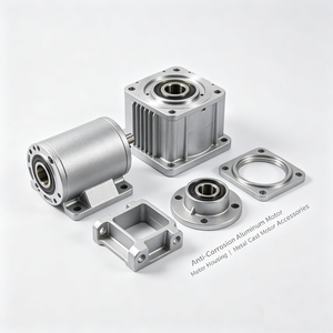Carcasa de Motor de Aleación de Aluminio Anticorrosiva, Fundición a Presión, Mecanizado CNC, Accesorios de Motor Fundidos a Medida, Tratados con Ácido - Product Image 1
