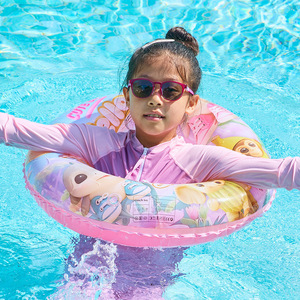 Children's Inflatable Swimming Ring Cartoon Round Buoyancy Ring For Pool Water Park Child Use - Product Image 3