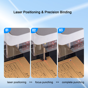 60 mét độ dày tài chính kiểm tra cuốn sách máy tính ràng buộc bán tự động Cuốn Sách Nhỏ máy tính RÀNG BUỘC - Product Image 6