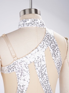 Combinaison de Gymnastique Imprimée pour Enfants et Filles de 6-16, Justaucorps Complet avec 1 Pièce, Gant de Danse Professionnelle de Patinage Artistique - Product Image 4
