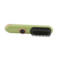 Peigne lisseur sans fil en céramique avec protection NTC