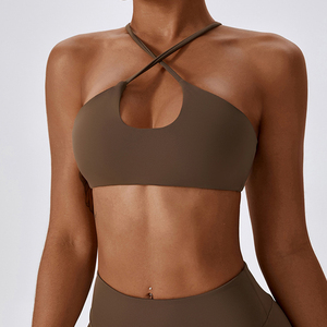 Sujetador Deportivo con Tirantes Cruzados al por Mayor, Ropa Deportiva Acolchada para Mujer, Top de Yoga para Gimnasio, Sujetadores Deportivos de Secado Rápido para Correr - Product Image 6