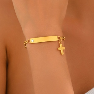 Pulsera de Acero Inoxidable con Forma de Mariposa Curva y Hueca para DIY de Joyería, Diseño Unisex, Patrón Moderno, Estilo Budista Natural para Fiestas - Product Image 3