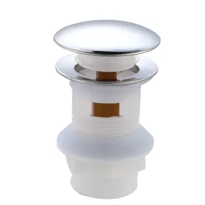 Plastic click clack wash basin waste, bathroom sanitary fittings lavatory sink drain or pop up drain stopper