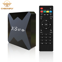 Cheersfly-Dispositivo de Tv inteligente, decodificador con Android 10, Allwinner H313, cuatro núcleos, WiFi 2,4G, 4K, 1GB, 8GB