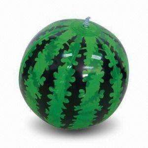 2 bouées de pastèque gonflable en pvc pour enfants, jouet de bain, boule d'eau pour piscine et plage - Product Image 2