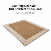Tapis de sol pour entrée, style médiéval, motif géométrique, en flanelle, antidérapant