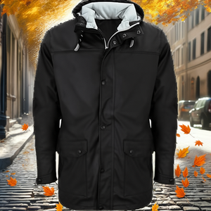 High Quality <b>Men's</b> Autumn Bomber <b>Jacket</b> with Front Zipper Closure <b>Thin</b> MA1 Flight Design Windproof Nylon Woolen Fabric - Product Image 2