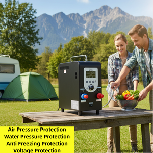 Chauffe-eau à <span class=keywords><strong>gaz</strong></span> portable 6L au <span class=keywords><strong>butane</strong></span>/propane pour camping-car, conception optimisée pour l'extérieur, vente en gros - Product Image 5