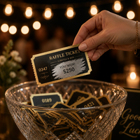 Billets de tombola personnalisés à gratter avec numérotation séquentielle, panneau à gratter, tirage au sort, carte de jeu chanceux, cadeau événementiel, vente en gros en vrac