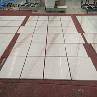 Calacita — pierre naturelle en marbre blanc, dorée, pour carrelage mural intérieur, nouveauté