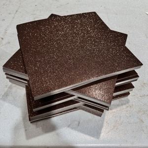 A4 50*70cm 커피 다크 브라운 반짝이 Cartulina 카드 스톡 용지 12x12 종이 공예 케이크 토퍼 크리스마스 장식 cricut 카메오 - Product Image 1