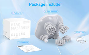 Masajeador Eléctrico Inteligente para la Cabeza Phenitech, Masaje de Amasamiento de Tres Velocidades, Resistente al Agua IPX7, Tamaño Mini, Máquina de Relajación para el <span class=keywords><strong>Cuero</strong></span> <span class=keywords><strong>Cabelludo</strong></span> con Calor Infrarrojo - Product Image 6