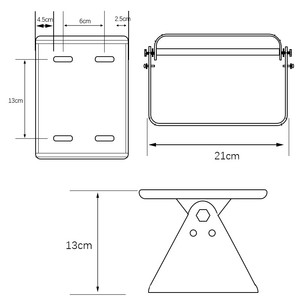 Soporte Giratorio de 180 Grados de Acero Inoxidable para Grifo de Lavabo - Product Image 2