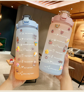 <span class=keywords><strong>Bouteille</strong></span> d'eau promotionnelle de 2 litres, en plastique, durable et élégante, pour l'hydratation en déplacement - Product Image 3