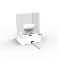 Support de sécurité antivol pour téléphone portable avec alarme et fonction de charge intégrée pour écouteurs à double protection