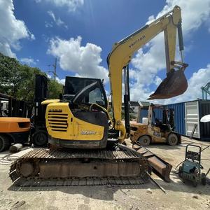 Excavatrice sur chenilles de 8 tonnes, fabriquée au Japon, modèle 2020, Yanmar Vio85 Vio80, petite excavatrice hydraulique en excellent état, faible nombre d'heures de fonctionnement. - Product Image 2