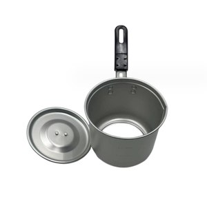 DFP1011 850ml 0.8L 0.7L Outdoor Camping Mess Tin with Folding Handle and Lid Office Compact <b>Lunch</b> <b>Box</b> Home Mini Milk Heating Po - Product Image 5