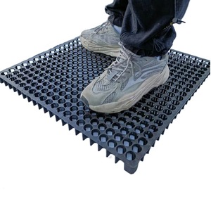 Panneau de <span class=keywords><strong>drainage</strong></span> en plastique noir moderne 500x500 PP jardinière réservoir toit jardin pelouse panneau de filtre <span class=keywords><strong>sous</strong></span>-<span class=keywords><strong>sol</strong></span> <span class=keywords><strong>sous</strong></span>-grade <span class=keywords><strong>Drainage</strong></span> tapis de pelouse - Product Image 2