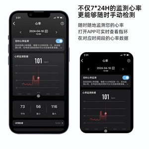 R06 สมาร์ทริง IP68 กันน้ำ ติดตามอัตราการเต้นของหัวใจ จอแสดงผล AMOLED น้ำหนักเบา 15 กรัม เครื่องวัดสุขภาพพร้อมควบคุมผ่านแอป - Product Image 4