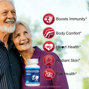 Astaxanthin <strong>Softgel</strong> Supplement Dha Algal Krill Joint Brain Eye Skin Health Antioxidant Immune Support Antioxidant for Eye Care - Product Image 3