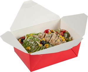 Wholesale Biodegradable Take Away Food <b>Boxes</b> Kraft Paper Hamburger <b>Boxes</b> for Fried Chicken - Product Image 2