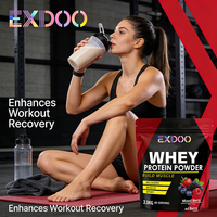 Complément alimentaire de musculation en marque propre, Fitness Muscle Body Fortress, prise de masse musculaire, 907g, boisson isolée pour la salle de sport, poudre de protéines de lactosérum