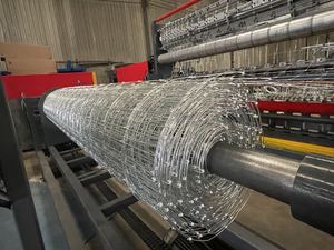 Trung Quốc Nhà máy sản xuất thiết bị dây thép vẽ bình thường loại bản lề Doanh lĩnh vực gia súc Hươu lưới hàng rào Máy làm - Product Image 6