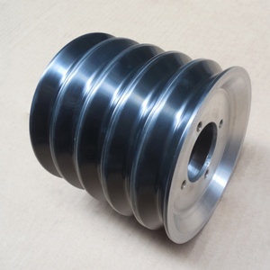 Poulie combinée à double gorge pour tirage de fil, revêtement céramique - Product Image 3