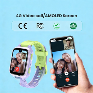 Montre connectée LAGENIO K9 pour enfants, mode classe, zone de sécurité, appel SOS, IP68, appel vidéo, apprendre à faire des amis, apprentissage IA, carte SIM - Product Image 2