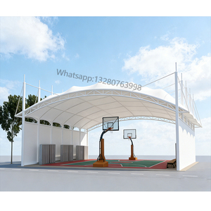 Les fabricants fournissent des structures tensiles pour stades, des toits pour terrains de tennis, de football, de basketball et de padel. - Product Image 5