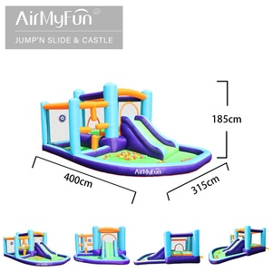 도매 풍선 수영장 pvc 놀이터 슬라이드 판매 Airmyfun pvc 사용자 정의 아이 최고의 디자인 - Product Image 4