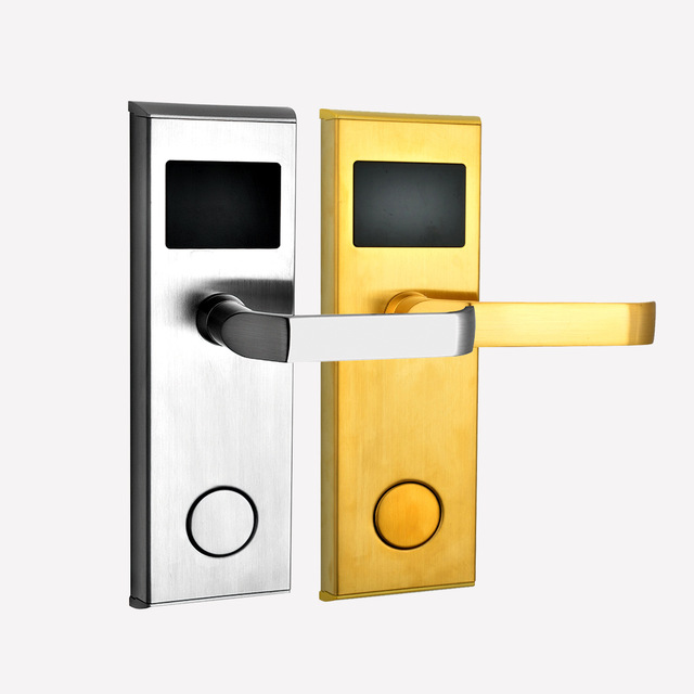 High Quality Cheap Stainless Steel Hotel Lock with Free Software Smart Card Hotel Door Lock for Hotel Room Lock