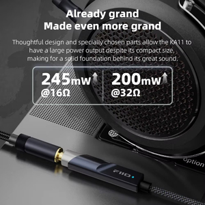 FiiO giada Audio KA11 <span class=keywords><strong>USB</strong></span> DAC AMP tipo Audio ad alta risoluzione-<span class=keywords><strong>C</strong></span> a 3.5mm adattatore <span class=keywords><strong>USB</strong></span> Dongle DAD256 per telefoni Android IOS - Product Image 4