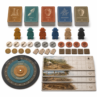 Jeu de société d'archéologie personnalisé (carton) pour l'éducation muséale et l'apprentissage du patrimoine - Stratégie d'excavation et de conservation