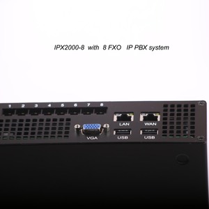 IPX2000-8 miniucs IP PBX مع 8 FXO <span class=keywords><strong>2</strong></span> النواة اتوم 2GB 32GB النجمة VoIP PBX OpenVox MC100 FreePBX/Issabel4/Elastix/PBXact-25 - Product Image 2