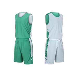 Maillot de <span class=keywords><strong>basket</strong></span>-ball en polyester double face pour hommes, uniforme d'équipe personnalisé pour les compétitions étudiantes, entraînement sans manches, séchage rapide - Product Image 5