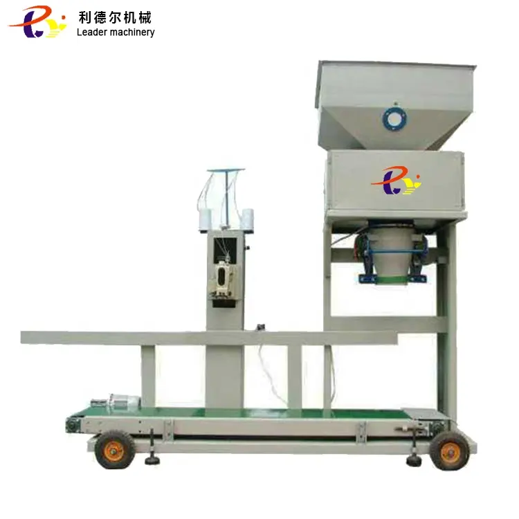 Filling bagging machine fertilizer/sandy soil compost vertical automatic packaging machine without weighting hopper