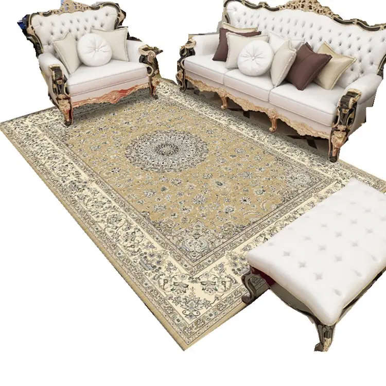 Persische türkische kelim polyester jacquard chenille digital gedruckt teppich