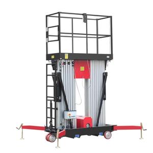 Có thể gập lại giàn giáo điện nâng nền tảng nhà máy trực tiếp nâng trọng lượng nền tảng đôi Cột Buồm nâng thẳng đứng - Product Image 1